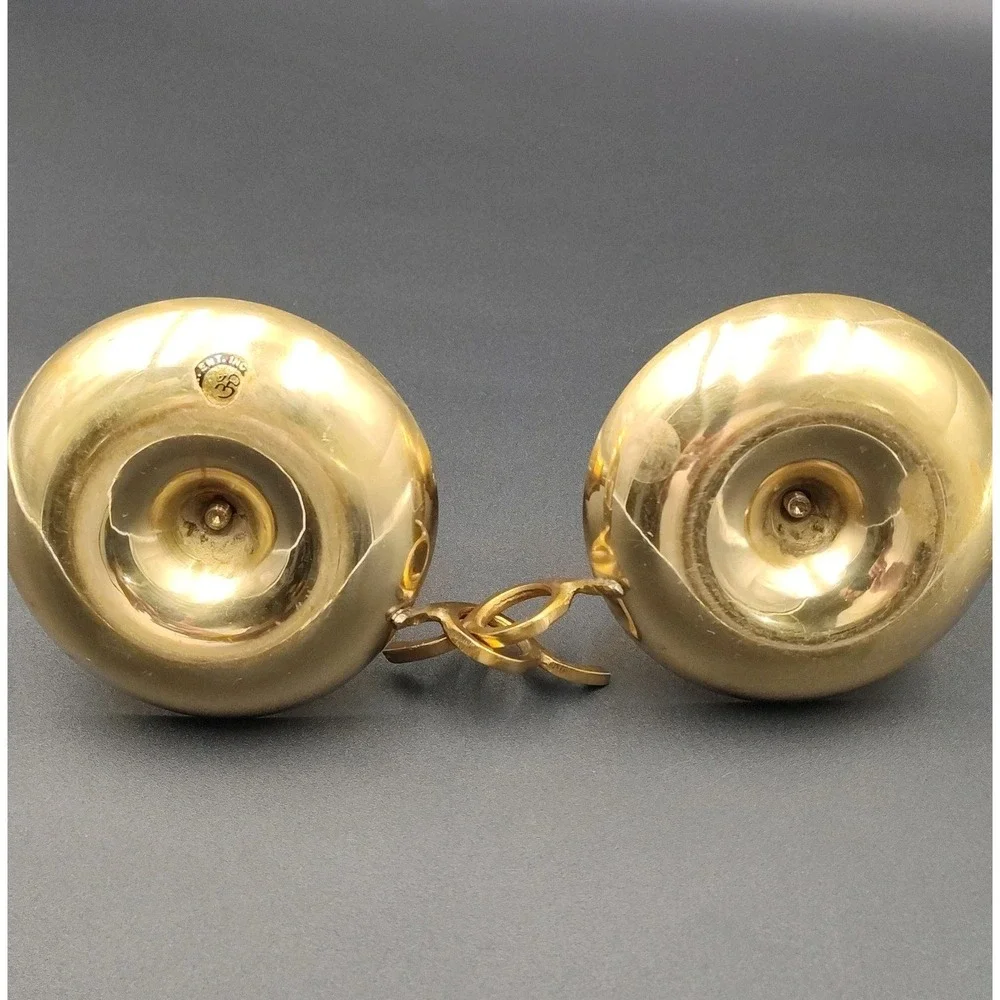 Set-2 Solid Brass Candle stick Chamberstick‎ Holders Secondary BB29.1GA1030.1739